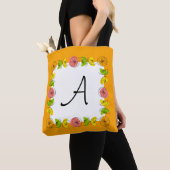 Citrus Square Orange Monogram überall in der Tasch Tasche (Von Nahem)