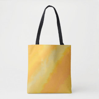Citrus Sunny Orange Watercolor Pattern Tasche