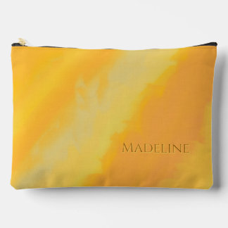 Citrus Sunny Orange Watercolor Zubehörtasche