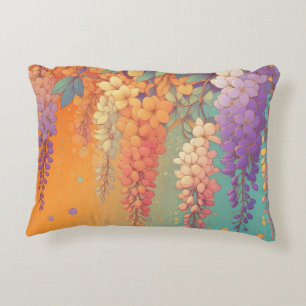 Citrus Sunset Wisteria Dekokissen