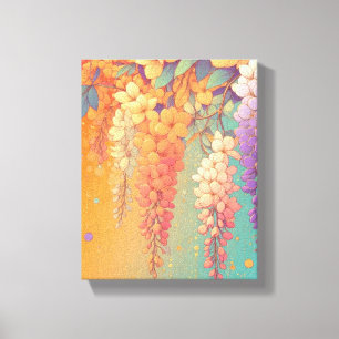 Citrus Sunset Wisteria Leinwanddruck
