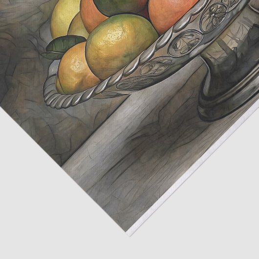 Citrus Symphony Decoupage Seidenpapier (Ausschnitt)