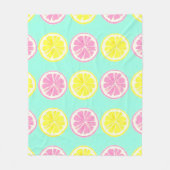 Citrus Symphony Fleecedecke (Vorderseite)
