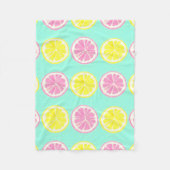 Citrus Symphony Fleecedecke (Vorderseite)