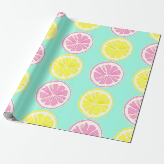 Citrus Symphony Geschenkpapier (Ungerollt)