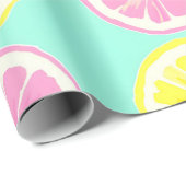 Citrus Symphony Geschenkpapier (Rolleneckpunkt)