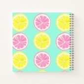 Citrus Symphony Notizblock (Rückseite)