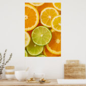 Citrus Symphony Poster (Küche)