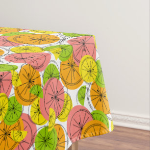 Citrus tablecloth tischdecke