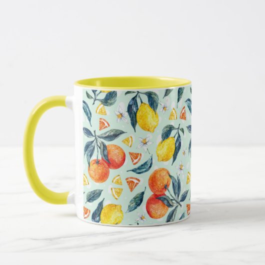 Citrus-Tasse Tasse (Links)