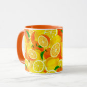 Citrus-Tasse Tasse (Vorderseite Links)