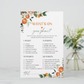 Citrus Thema, was auf Ihrem Handyspiel ist (Stehend Vorderseite)