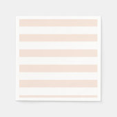 Citrus Theme Brautparty Striped Napkins Serviette (Vorderseite)