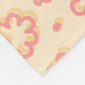 Citrus-Touch Fleecedecke (Ecke)