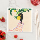 Citrus-Touch Serviette (Beispiel)