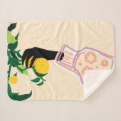 Citrus-Touch Sherpadecke (Vorderseite (Horizontal))