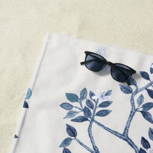 Citrus Tree Chinoiserie Strandtuch (Beispiel)