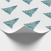 Citrus Tree Garland Wrapping Paper Geschenkpapier (Ecke)