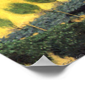 Citrus Trees Garden in Cagnes Poster (Ecke)