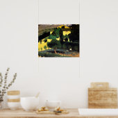 Citrus Trees Garden in Cagnes Poster (Küche)