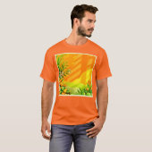 Citrus und Blätter Graphic T-Shirt (Vorne ganz)