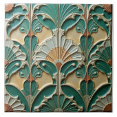 Citrus und Clover Fanfare Fliese (Vorderseite)