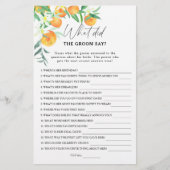 Citrus - Was hat der Bräutigam zu Brautspiel gesag (Vorderseite)