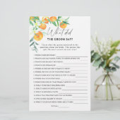 Citrus - Was hat der Bräutigam zu Brautspiel gesag (Stehend Vorderseite)