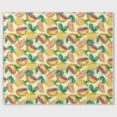 Citrus Wrapping Paper Geschenkpapier (Flach)