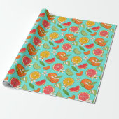 Citrus Wrapping Paper Geschenkpapier (Ungerollt)