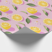 Citrus Wrapping Paper Geschenkpapier (Ecke)