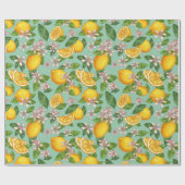 Citrus Wrapping Paper Geschenkpapier (Flach)