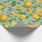 Citrus Wrapping Paper Geschenkpapier (Ecke)