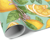 Citrus Wrapping Paper Geschenkpapier (Rolleneckpunkt)