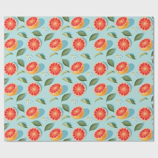 Citrus Wrapping Paper Geschenkpapier (Flach)