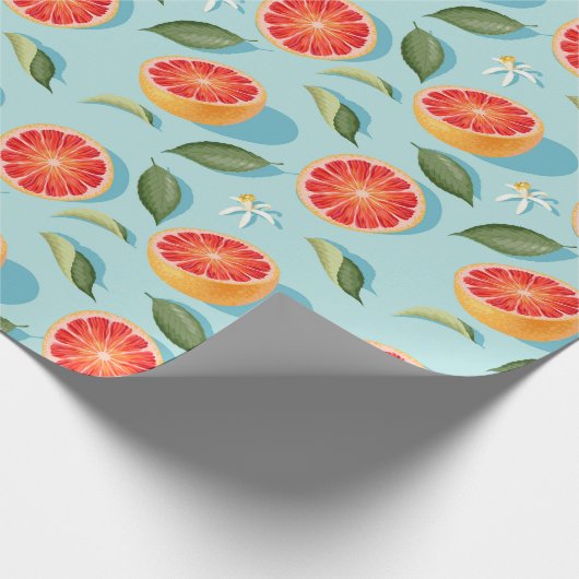 Citrus Wrapping Paper Geschenkpapier (Ecke)