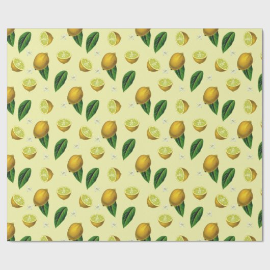 Citrus Wrapping Paper Geschenkpapier (Flach)