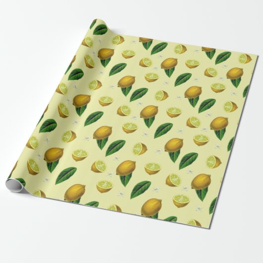 Citrus Wrapping Paper Geschenkpapier (Ungerollt)