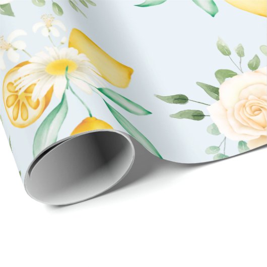 Citrus Wrapping Paper Geschenkpapier (Rolleneckpunkt)