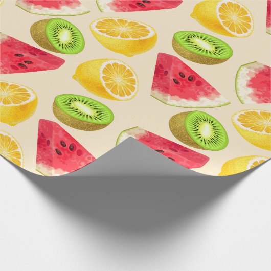 Citrus Wrapping Paper Geschenkpapier (Ecke)