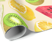 Citrus Wrapping Paper Geschenkpapier (Rolleneckpunkt)