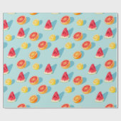 Citrus Wrapping Paper Geschenkpapier (Flach)