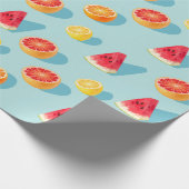 Citrus Wrapping Paper Geschenkpapier (Ecke)