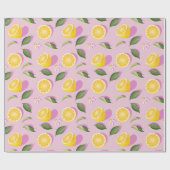 Citrus Wrapping Paper Geschenkpapier (Flach)