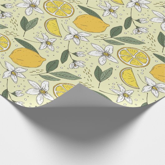 Citrus Wrapping Paper Geschenkpapier (Ecke)