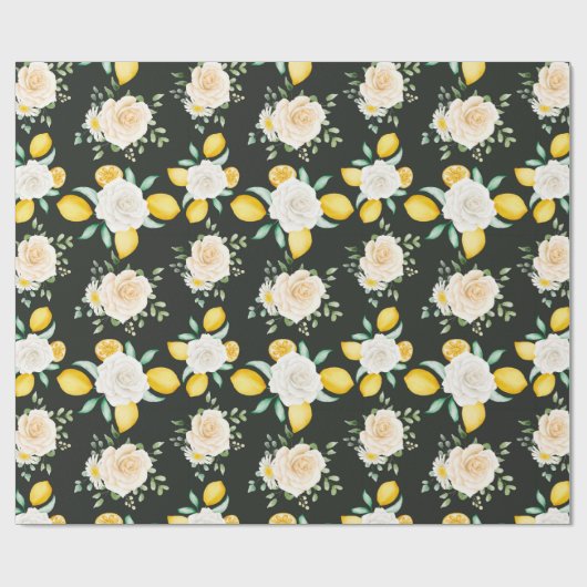 Citrus Wrapping Paper Geschenkpapier (Flach)