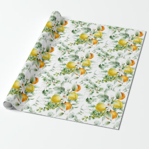 Citrus Wrapping Paper Geschenkpapier
