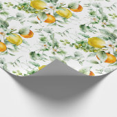 Citrus Wrapping Paper Geschenkpapier (Ecke)