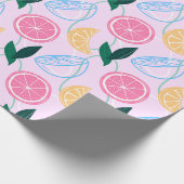 Citrus Wrapping Paper Geschenkpapier (Ecke)