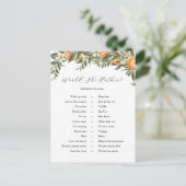 Citrus würde sie eher Brautparty spielen Postkarte (Stehend Vorderseite)